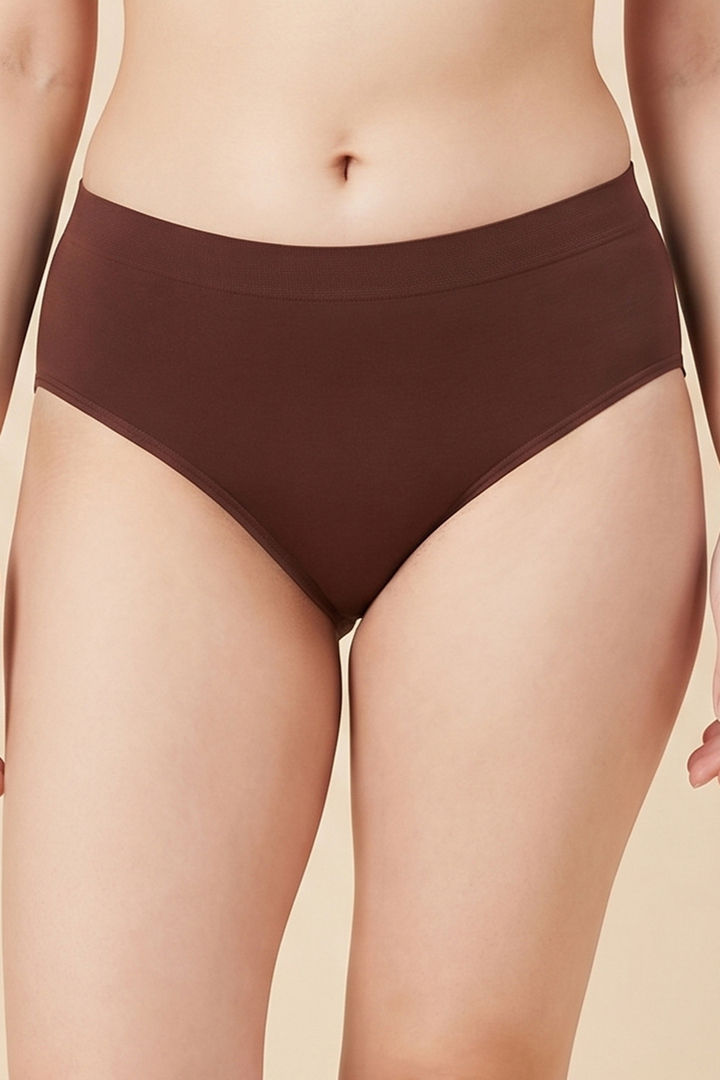 Zivame Medium Rise Full Coverage Seamless Hipster Panty (Pack of 3) - Multicolor — image 6